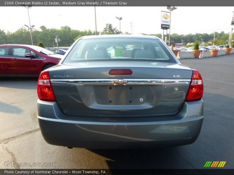 Medium Gray Metallic / Titanium Gray 2006 Chevrolet Malibu LS Sedan
