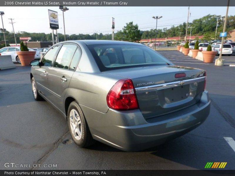 Medium Gray Metallic / Titanium Gray 2006 Chevrolet Malibu LS Sedan