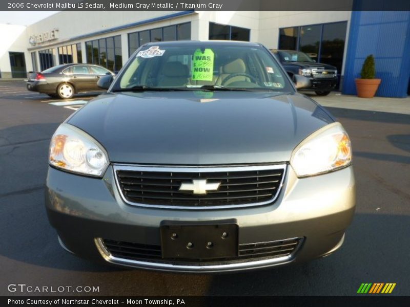 Medium Gray Metallic / Titanium Gray 2006 Chevrolet Malibu LS Sedan