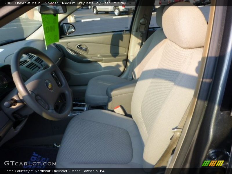 Medium Gray Metallic / Titanium Gray 2006 Chevrolet Malibu LS Sedan