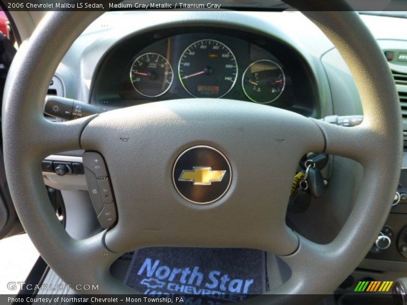 Medium Gray Metallic / Titanium Gray 2006 Chevrolet Malibu LS Sedan
