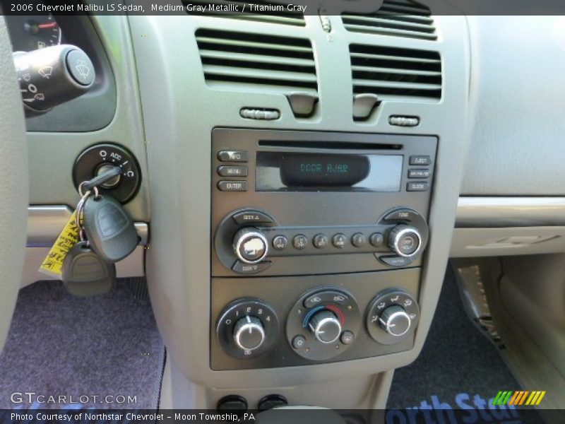 Medium Gray Metallic / Titanium Gray 2006 Chevrolet Malibu LS Sedan