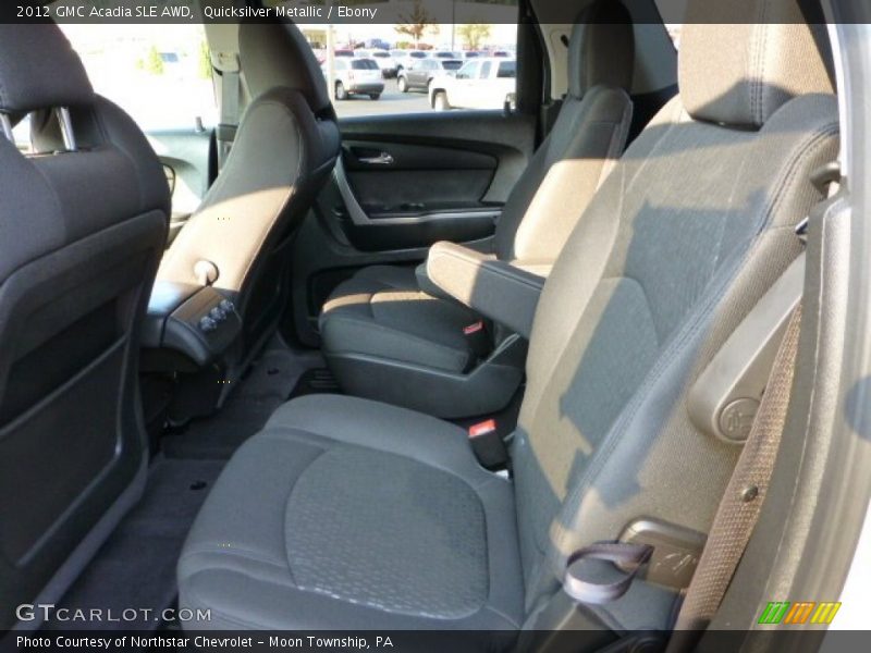 Quicksilver Metallic / Ebony 2012 GMC Acadia SLE AWD