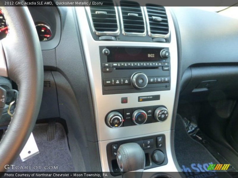 Quicksilver Metallic / Ebony 2012 GMC Acadia SLE AWD
