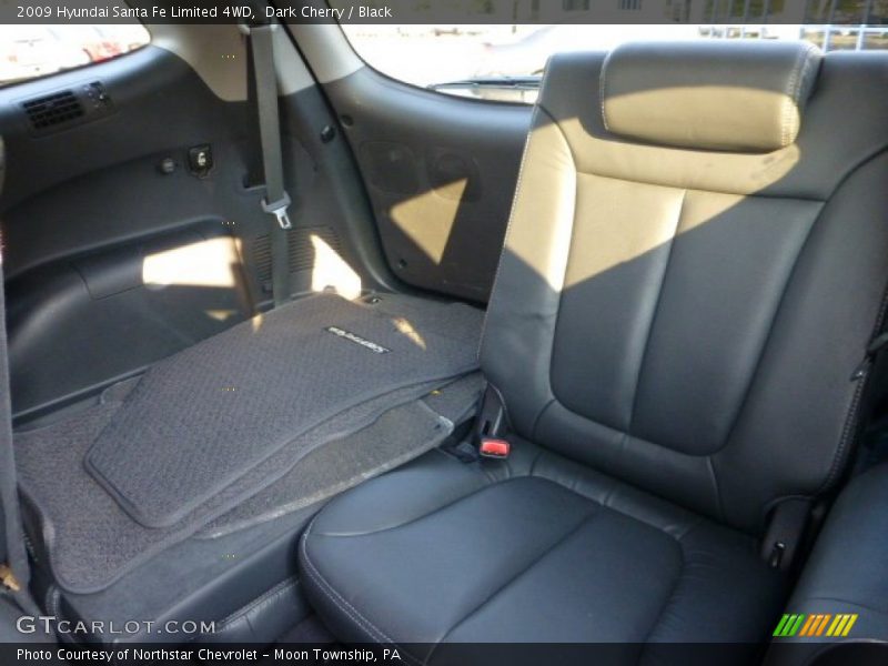 Dark Cherry / Black 2009 Hyundai Santa Fe Limited 4WD