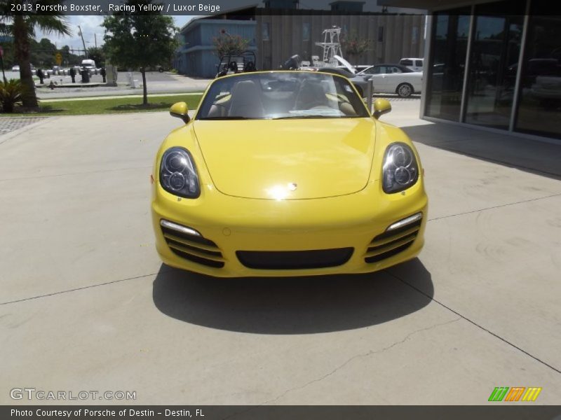  2013 Boxster  Racing Yellow