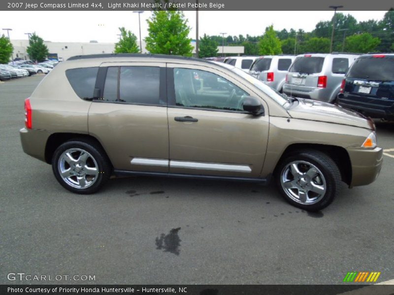 Light Khaki Metallic / Pastel Pebble Beige 2007 Jeep Compass Limited 4x4