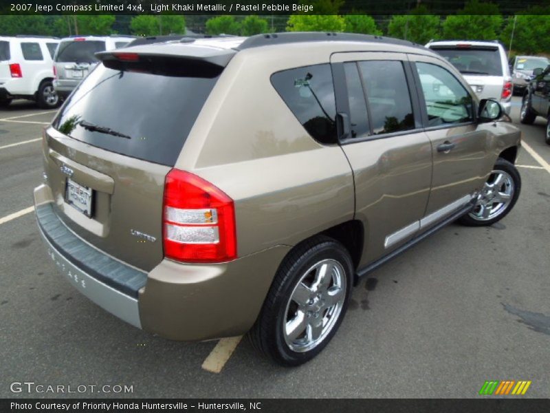 Light Khaki Metallic / Pastel Pebble Beige 2007 Jeep Compass Limited 4x4