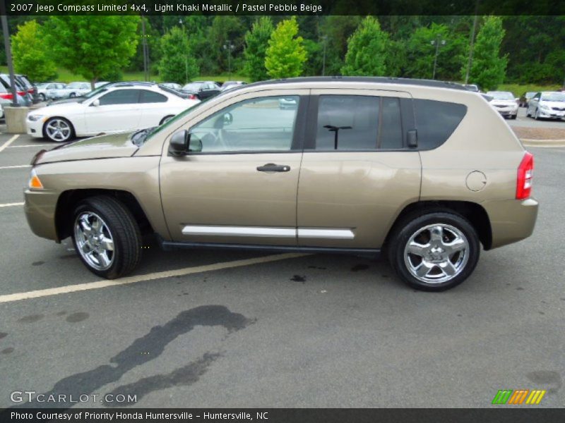 Light Khaki Metallic / Pastel Pebble Beige 2007 Jeep Compass Limited 4x4