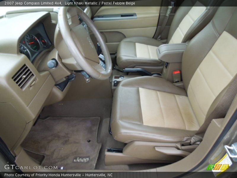 Light Khaki Metallic / Pastel Pebble Beige 2007 Jeep Compass Limited 4x4