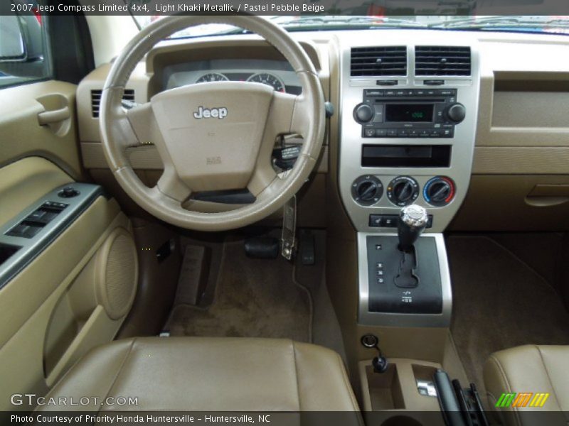 Light Khaki Metallic / Pastel Pebble Beige 2007 Jeep Compass Limited 4x4