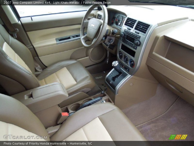 Light Khaki Metallic / Pastel Pebble Beige 2007 Jeep Compass Limited 4x4