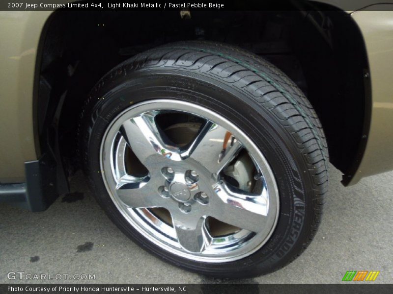 Light Khaki Metallic / Pastel Pebble Beige 2007 Jeep Compass Limited 4x4