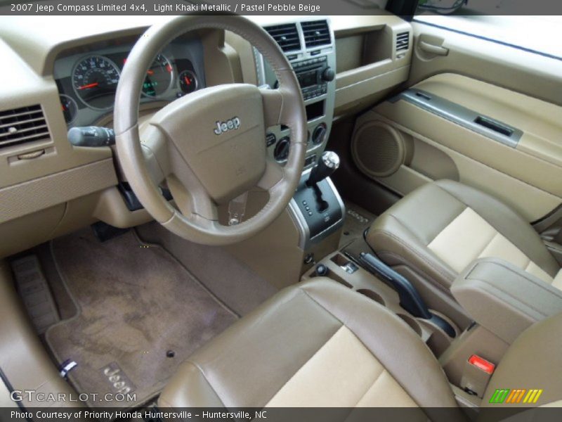 Light Khaki Metallic / Pastel Pebble Beige 2007 Jeep Compass Limited 4x4