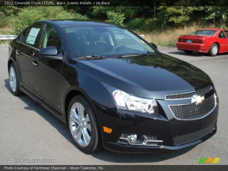 Black Granite Metallic / Jet Black 2012 Chevrolet Cruze LTZ/RS