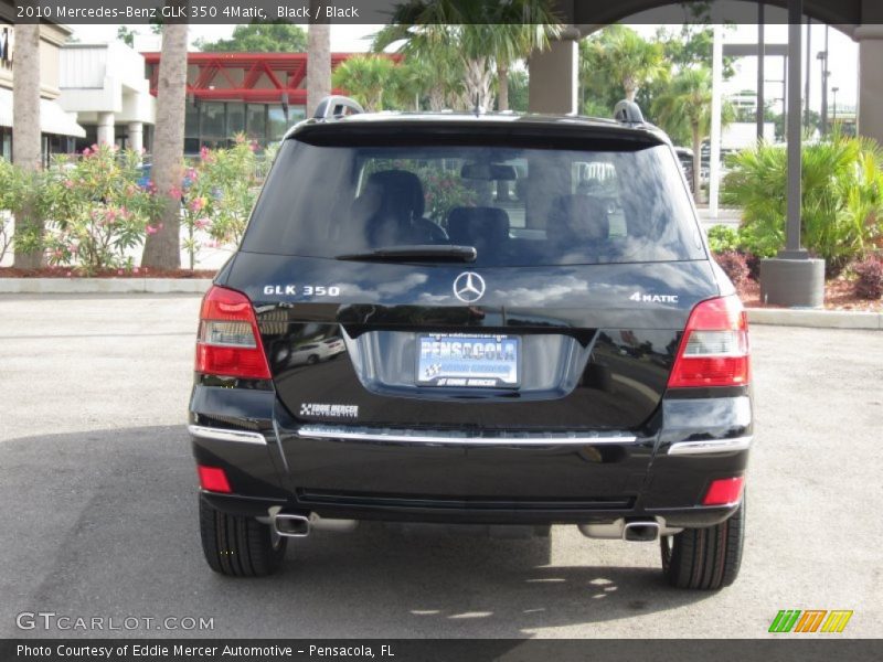 Black / Black 2010 Mercedes-Benz GLK 350 4Matic