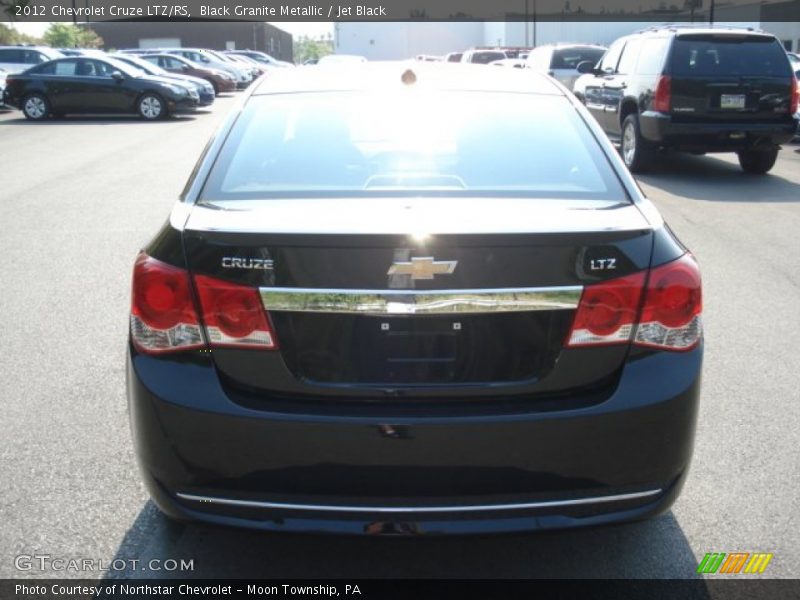 Black Granite Metallic / Jet Black 2012 Chevrolet Cruze LTZ/RS