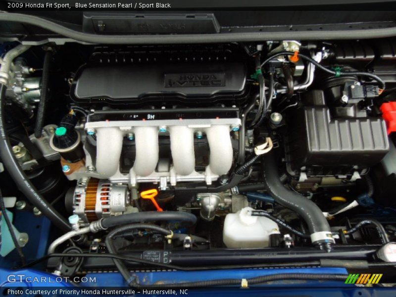  2009 Fit Sport Engine - 1.5 Liter SOHC 16-Valve i-VTEC 4 Cylinder