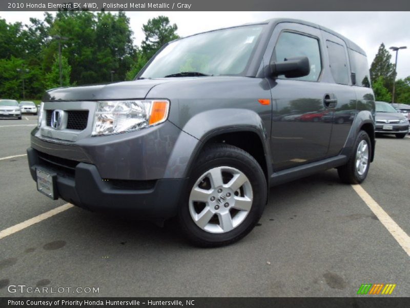 Polished Metal Metallic / Gray 2010 Honda Element EX 4WD