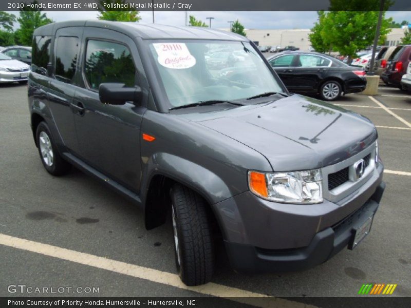 Polished Metal Metallic / Gray 2010 Honda Element EX 4WD