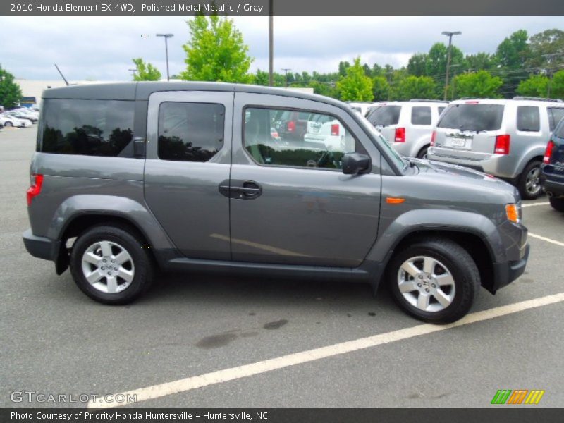 Polished Metal Metallic / Gray 2010 Honda Element EX 4WD