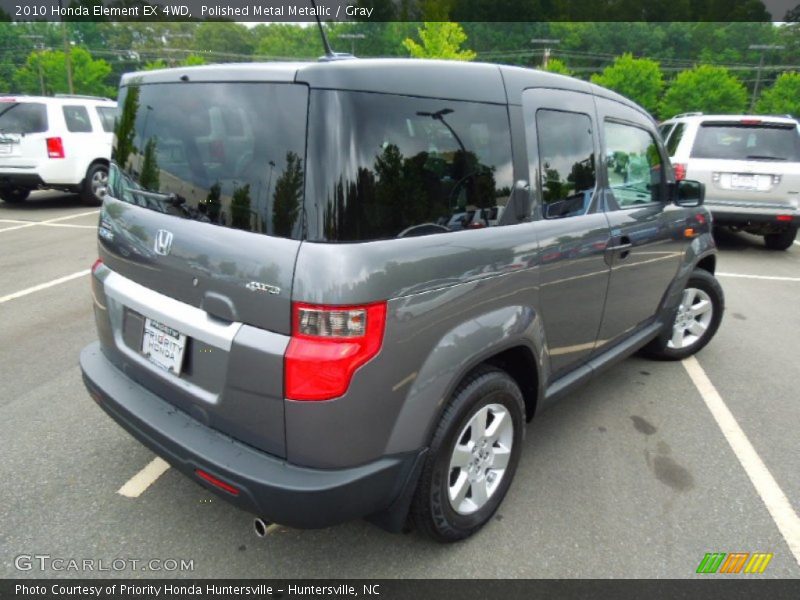 Polished Metal Metallic / Gray 2010 Honda Element EX 4WD