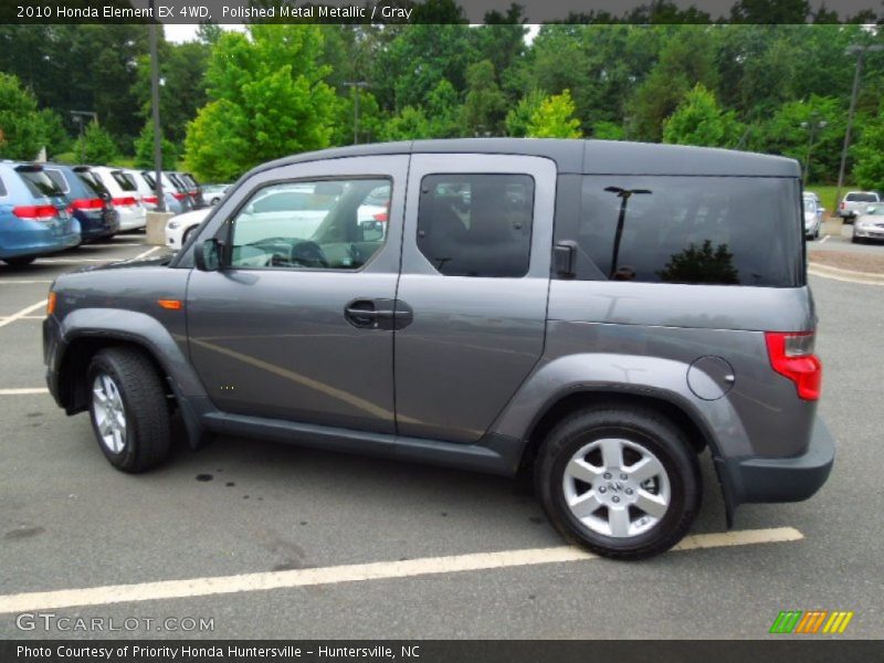 Polished Metal Metallic / Gray 2010 Honda Element EX 4WD