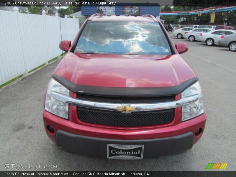 Salsa Red Metallic / Light Gray 2006 Chevrolet Equinox LT AWD