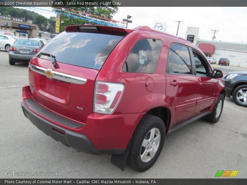 Salsa Red Metallic / Light Gray 2006 Chevrolet Equinox LT AWD