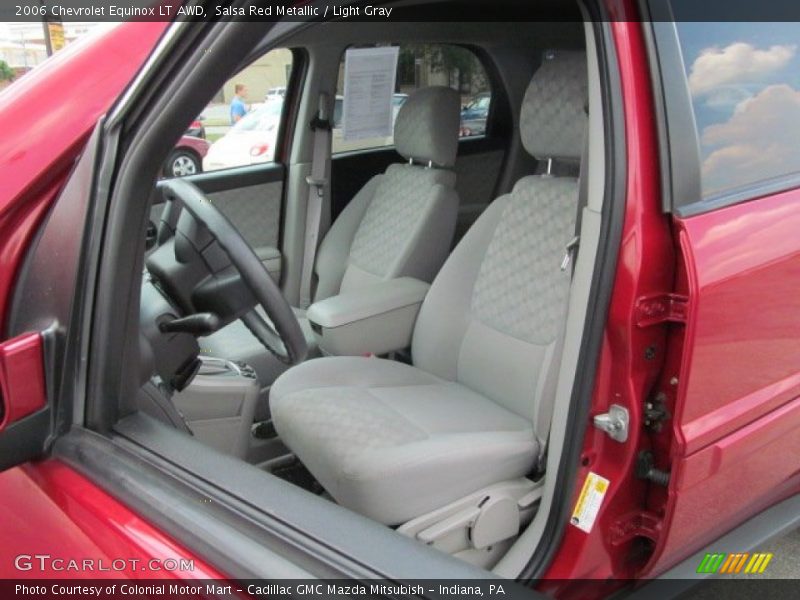 Salsa Red Metallic / Light Gray 2006 Chevrolet Equinox LT AWD