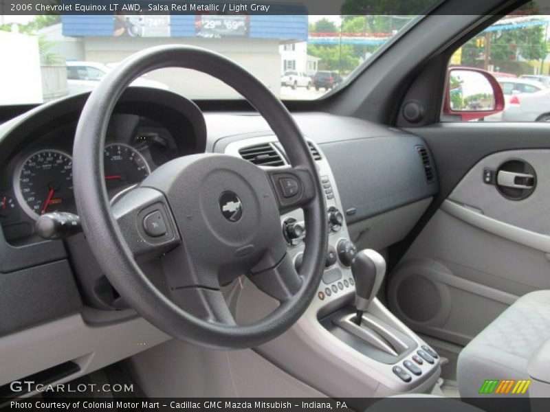 Salsa Red Metallic / Light Gray 2006 Chevrolet Equinox LT AWD