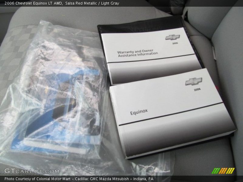 Salsa Red Metallic / Light Gray 2006 Chevrolet Equinox LT AWD