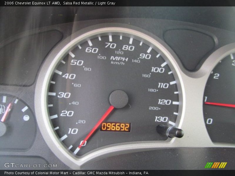 Salsa Red Metallic / Light Gray 2006 Chevrolet Equinox LT AWD