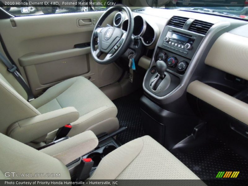 Polished Metal Metallic / Gray 2010 Honda Element EX 4WD