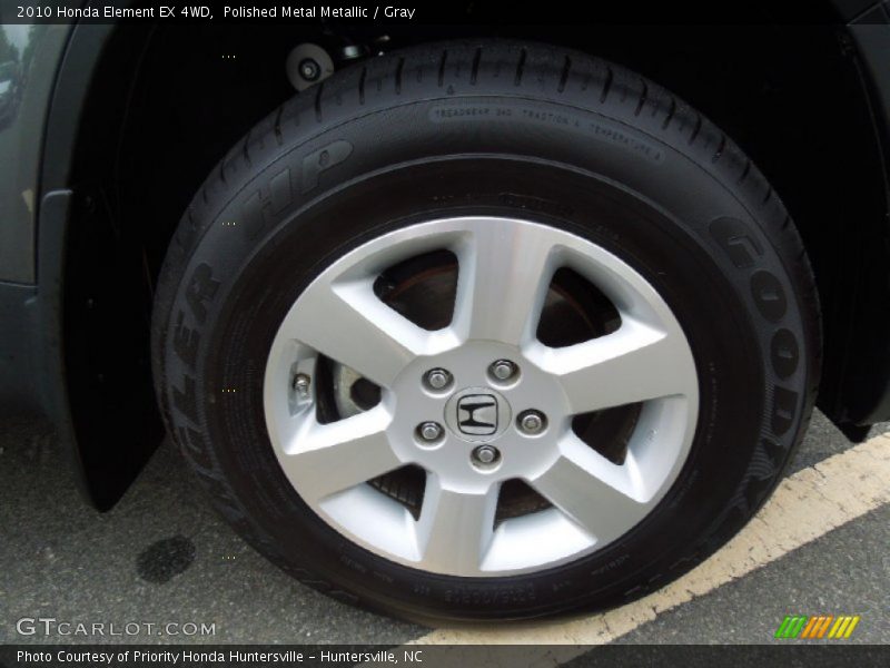 Polished Metal Metallic / Gray 2010 Honda Element EX 4WD