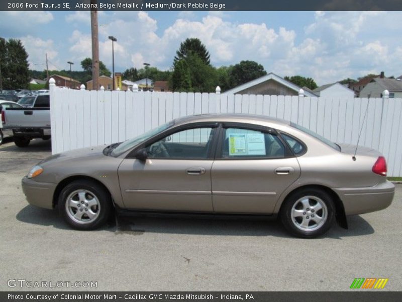 Arizona Beige Metallic / Medium/Dark Pebble Beige 2006 Ford Taurus SE