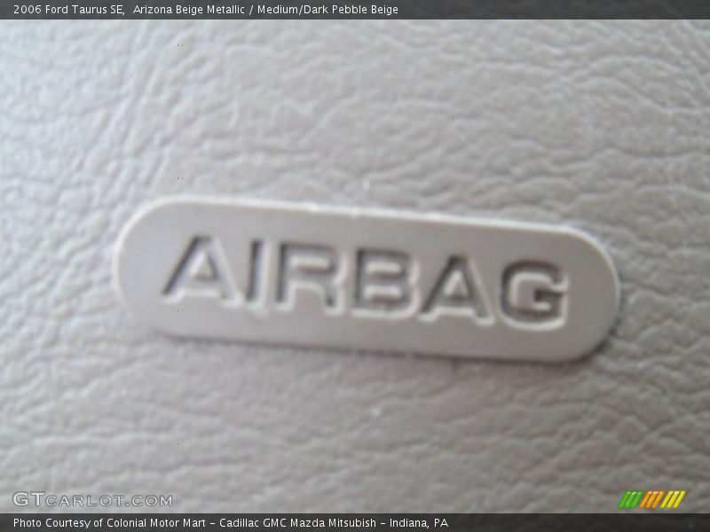 Arizona Beige Metallic / Medium/Dark Pebble Beige 2006 Ford Taurus SE