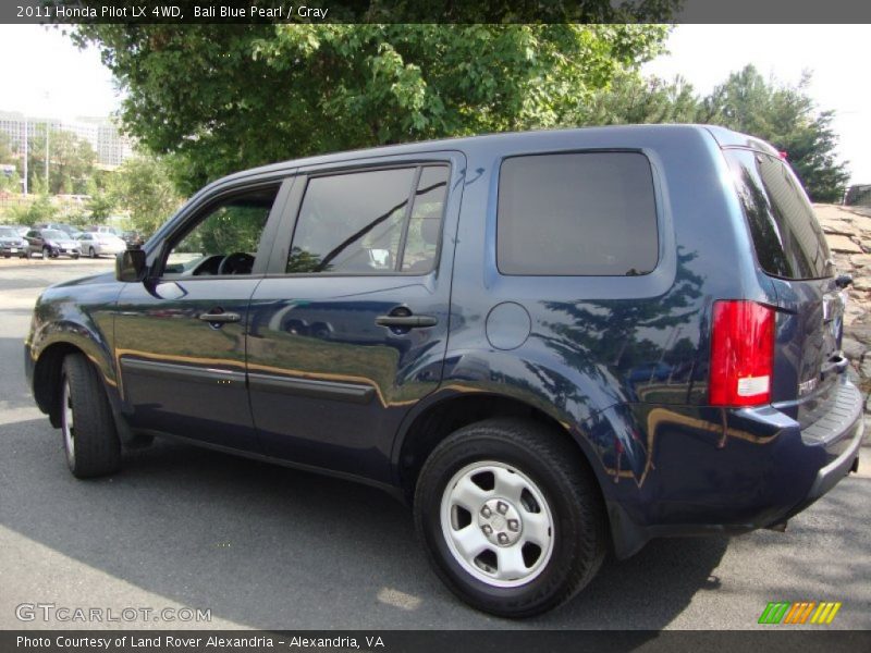 Bali Blue Pearl / Gray 2011 Honda Pilot LX 4WD