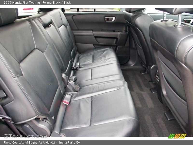 Formal Black / Black 2009 Honda Pilot Touring