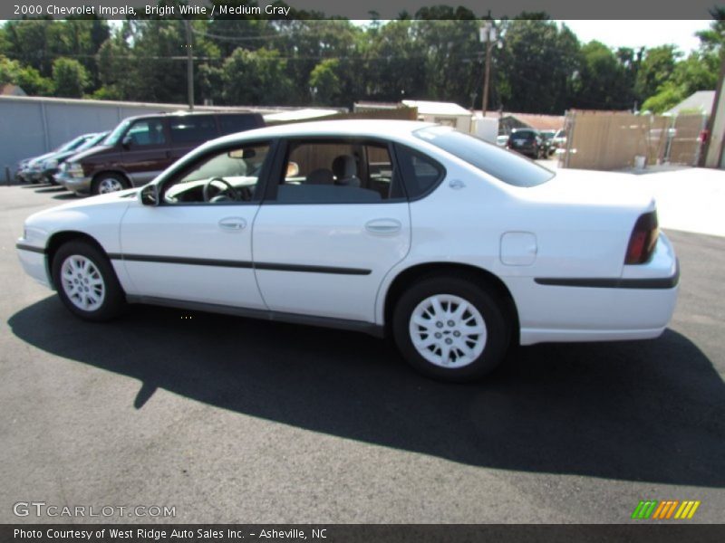 Bright White / Medium Gray 2000 Chevrolet Impala