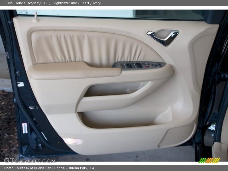 Nighthawk Black Pearl / Ivory 2009 Honda Odyssey EX-L
