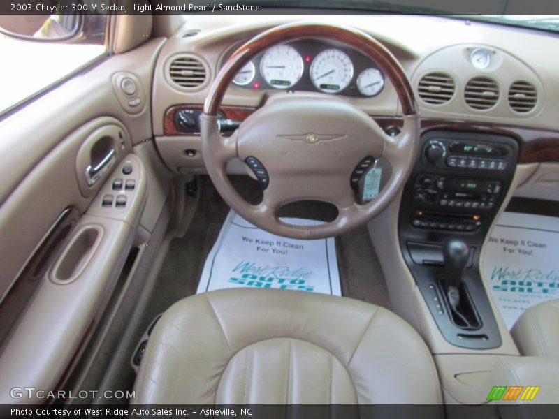 Light Almond Pearl / Sandstone 2003 Chrysler 300 M Sedan