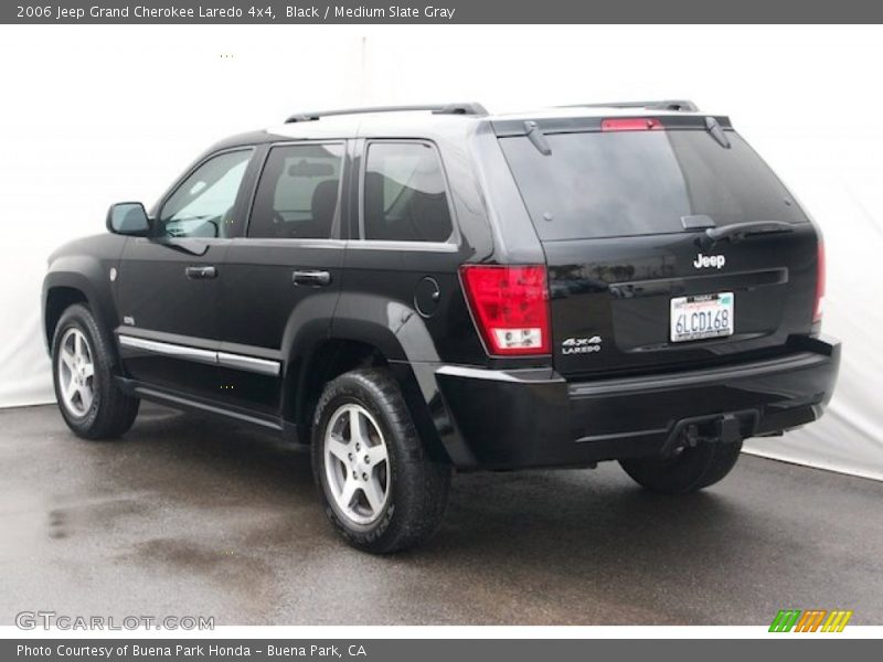 Black / Medium Slate Gray 2006 Jeep Grand Cherokee Laredo 4x4