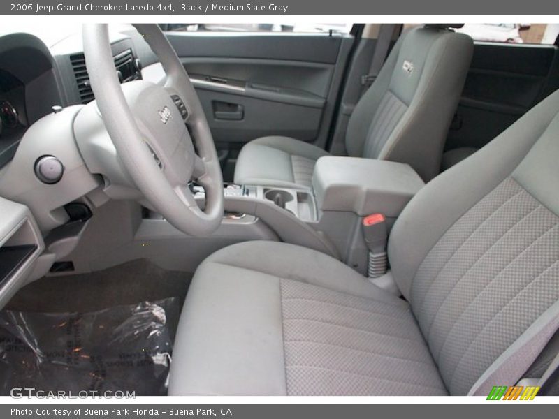 Black / Medium Slate Gray 2006 Jeep Grand Cherokee Laredo 4x4