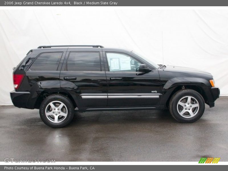 Black / Medium Slate Gray 2006 Jeep Grand Cherokee Laredo 4x4