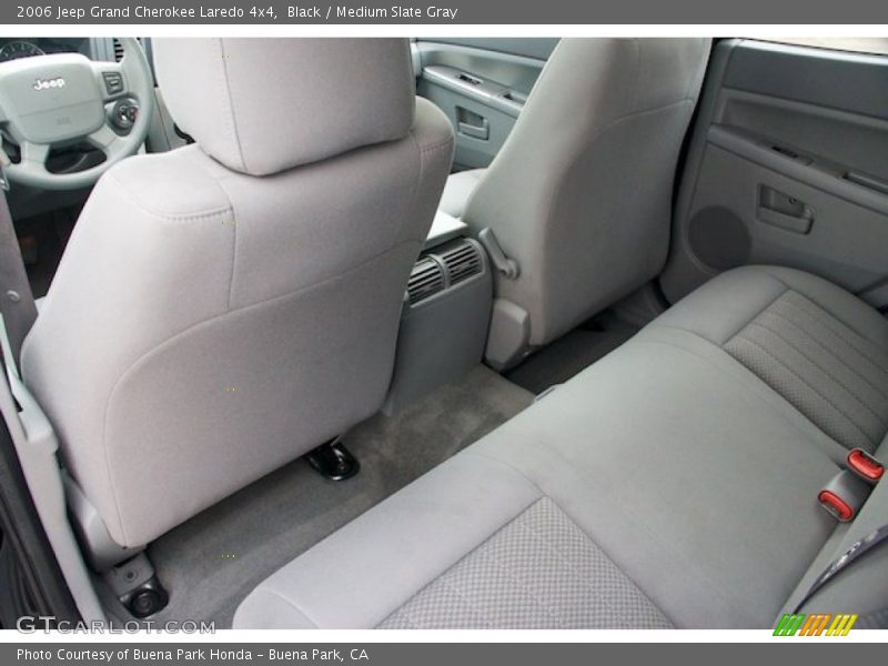 Black / Medium Slate Gray 2006 Jeep Grand Cherokee Laredo 4x4