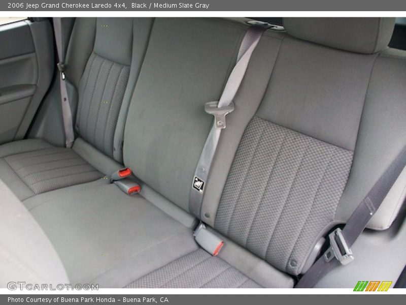 Black / Medium Slate Gray 2006 Jeep Grand Cherokee Laredo 4x4