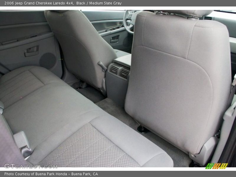 Black / Medium Slate Gray 2006 Jeep Grand Cherokee Laredo 4x4