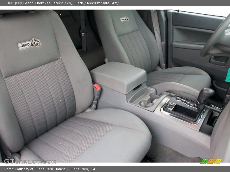 Black / Medium Slate Gray 2006 Jeep Grand Cherokee Laredo 4x4