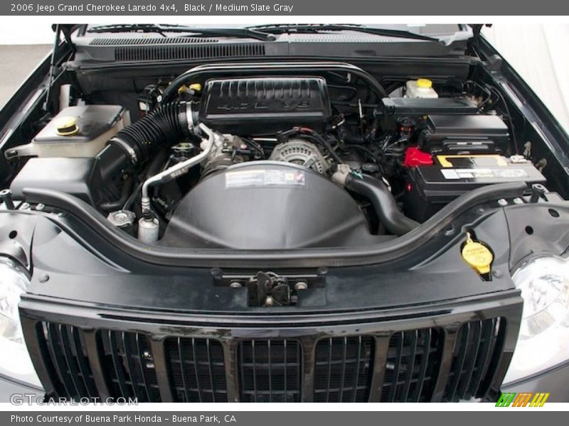 Black / Medium Slate Gray 2006 Jeep Grand Cherokee Laredo 4x4